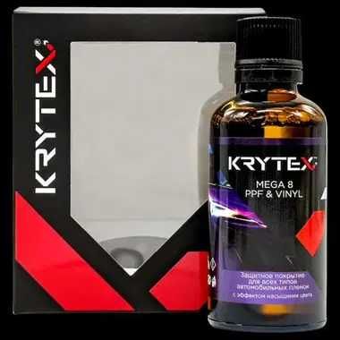 KRYTEX Керамическое защитное покрытие MEGA 8 PPF&VINYL 50мл автохимия