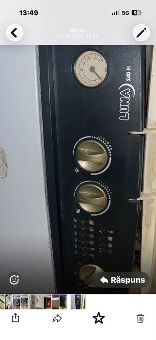 Vand centrala gaz BAXI Luna