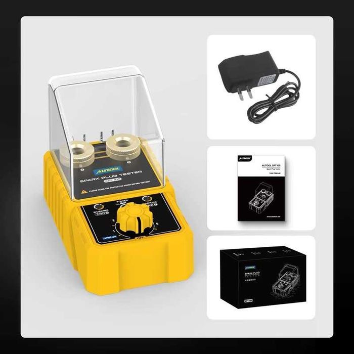 Тестер за свещи AUTOOL SPT105, 0-6000RPM с регулируема височина