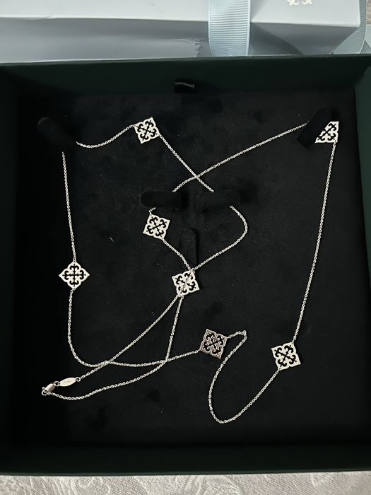 Серебряное колье Kazakh Yuvelir