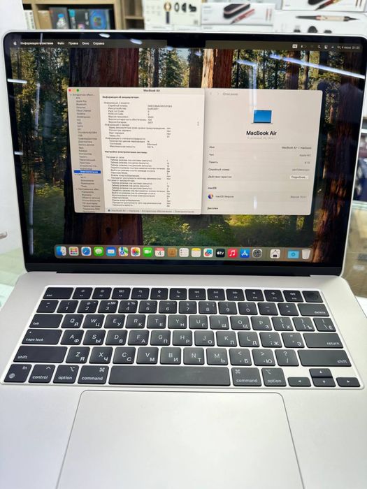 MacBook Air 15 M2 8/256 б/у идеал