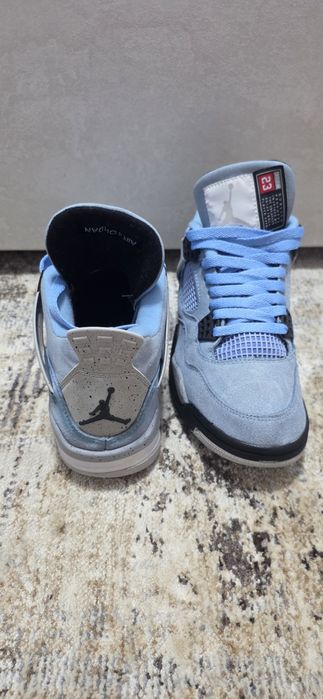 Papuci Jordan 4 sky Blue