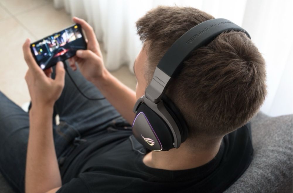 Гарнитура ASUS ROG Delta, Black