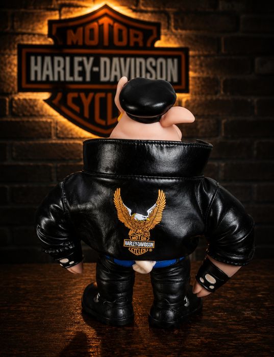 Рядка колекционерска фигура Harley-Davidson "Harley Hog" (1993) – Оригинал Applause Inc.