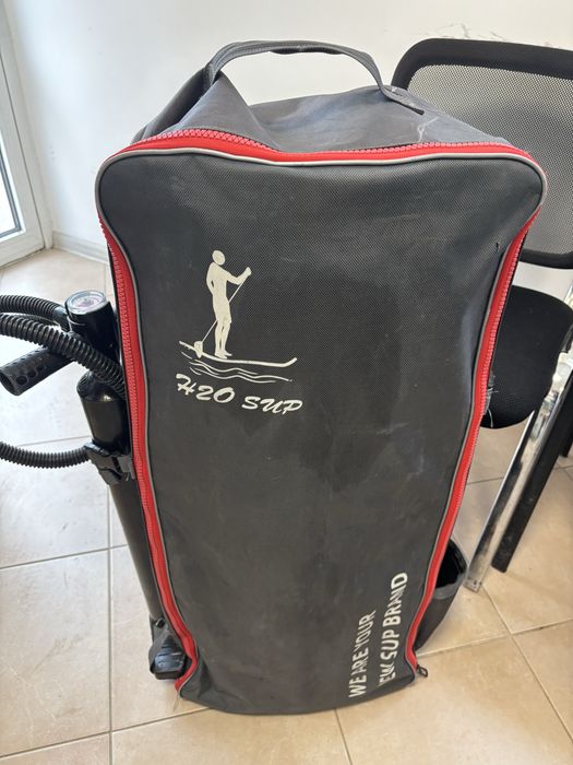 Надуваем SUP -H2O.