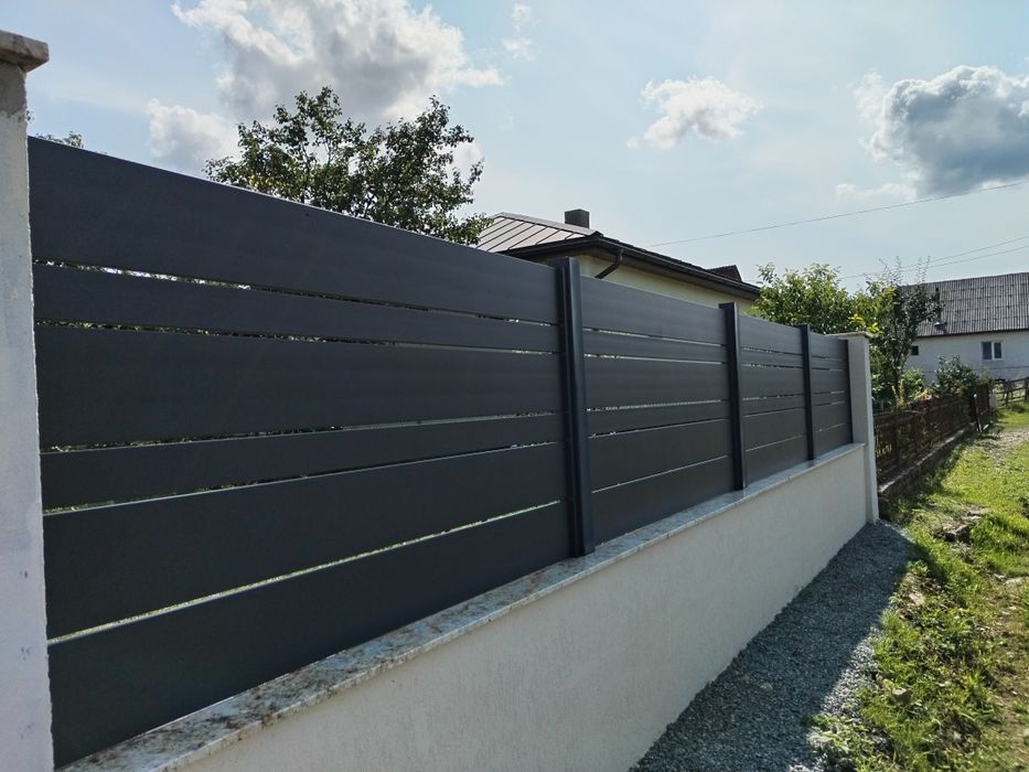 Porți și garduri din aluminiu – confecționare și montaj