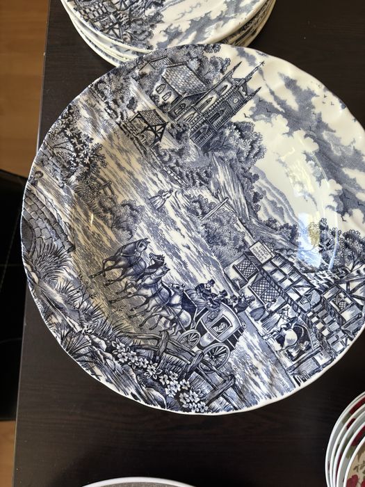 Винтидж италиански чинии Ceraminter – 16 бр.