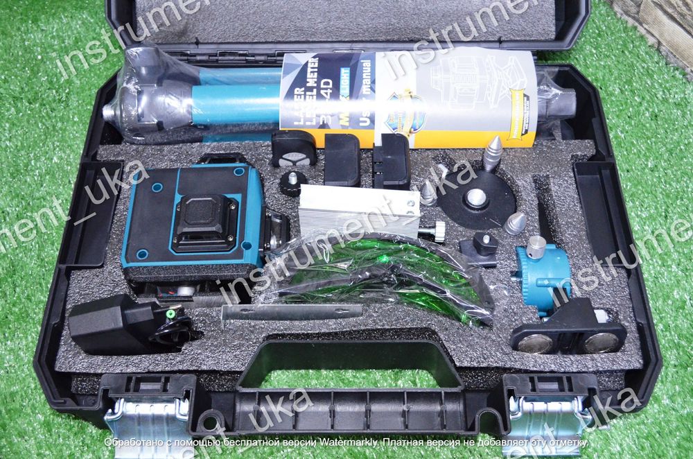 Лазерный уровень 4Д 16 лучей