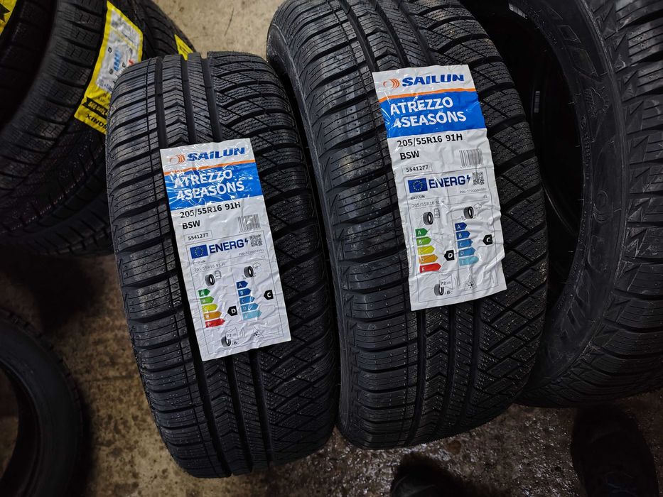 4бр.НОВИ всесезонни гуми SAILUN 205 55 16 DOT25 цена за брой