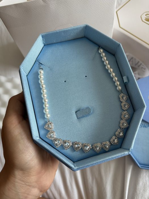 Колие с перли Ariana Grande x Swarovski