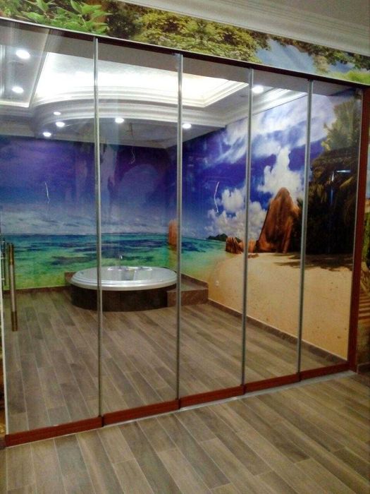 Раздвижные купе двери