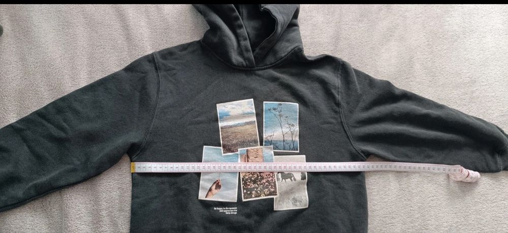 Bluza cu glugă ZARA pentru copii – model ușor alungit