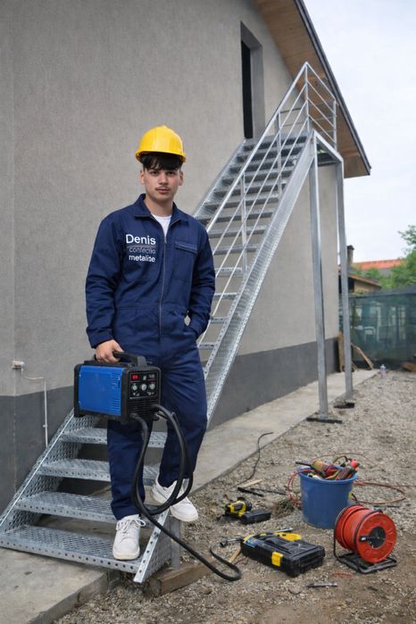 Trepte zincate galvanizate