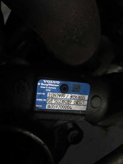 Турбо волво хц 60 2.0D 181кс volvo xc 60 181ks