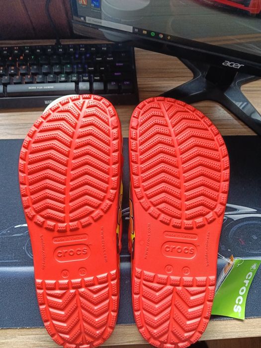 Чехли Crocs x Cars Lightning McQueen