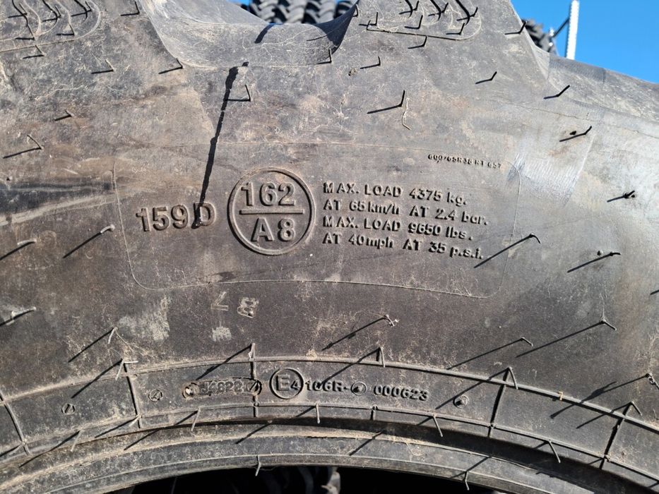 Anvelopa 600/65 R38 BKT AGRIMAX RT657 163D/166A8 TL  Cauciucuri tractor, Fiat, Case, Fendt, John Deere, New Holland, Massey Ferguson, UTB   Cauciucuri