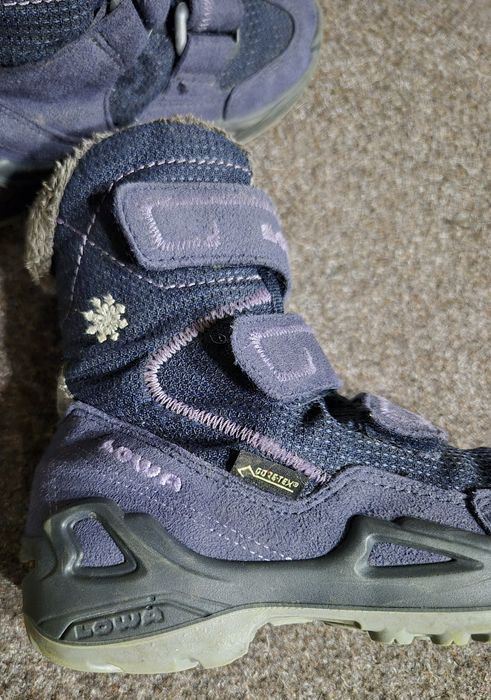 Ghete Premium Lowa Milo Evo GTX Hi Jr Gore-Tex Impermeabile Copii - 27