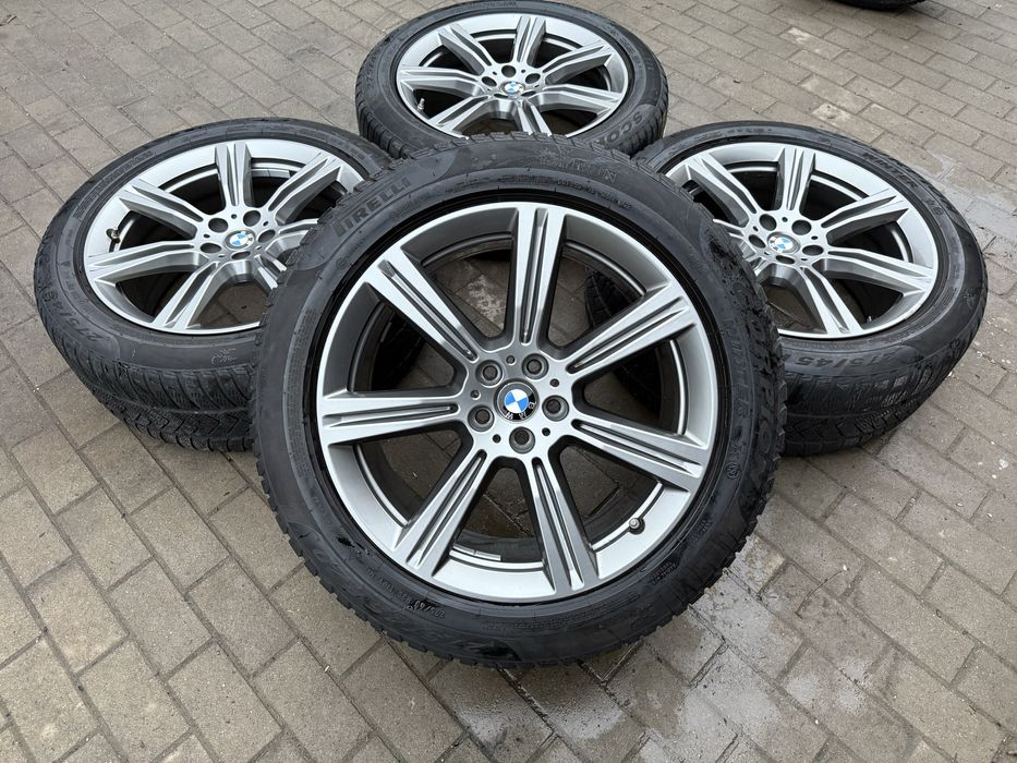 Jante bmw X5 X6 G05 G06 originale 275 45 20 pirelli iarna 2022