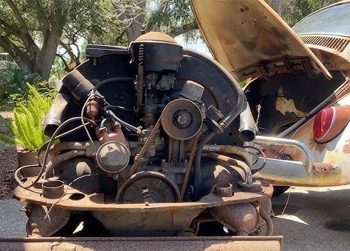 Двигатель Фольксваген Жук Volkswagen Werk AG Kafer Beetle Мотор