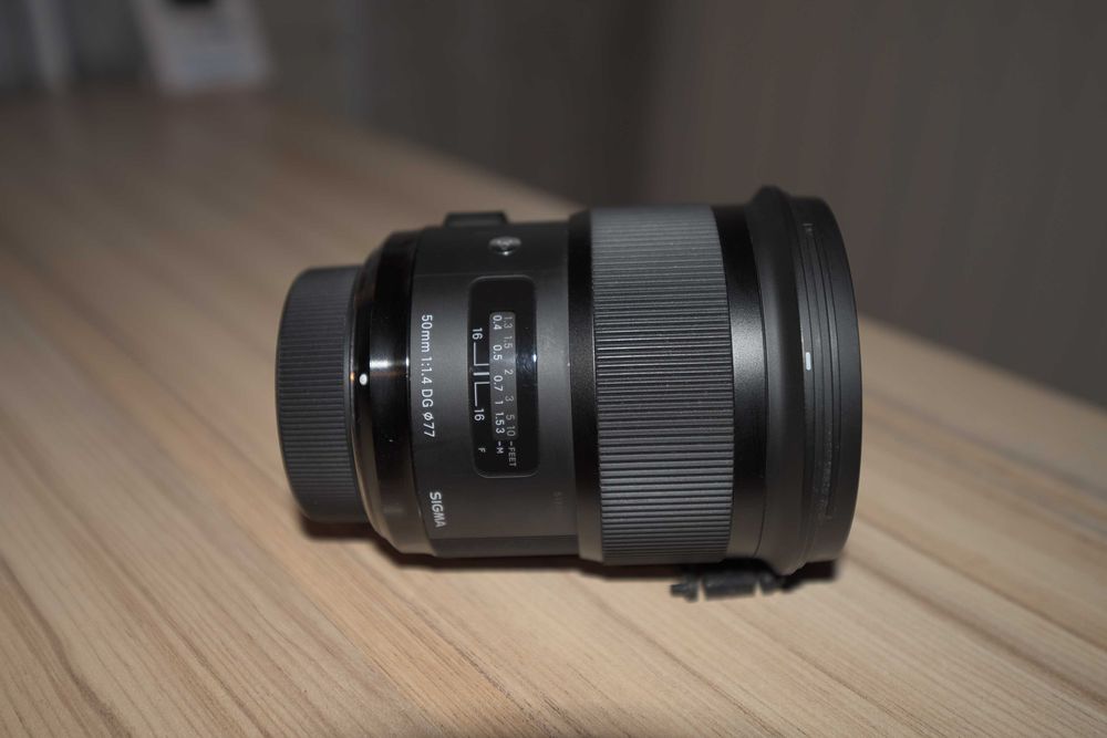 Obiectiv Sigma ART 50mm f1.4 DG ART - NIKON + SIGMA USB Dock