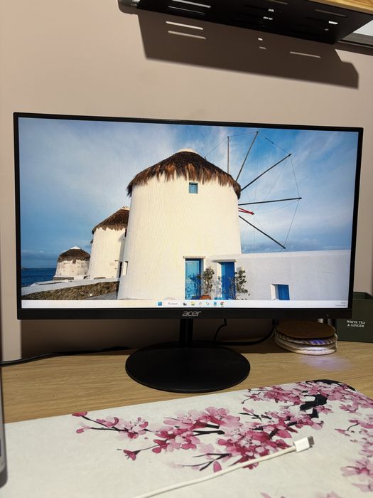 Монитор Acer SA222Q Hbi 22” Full HD 100Hz 1ms VA FreeSync Отлично състояние