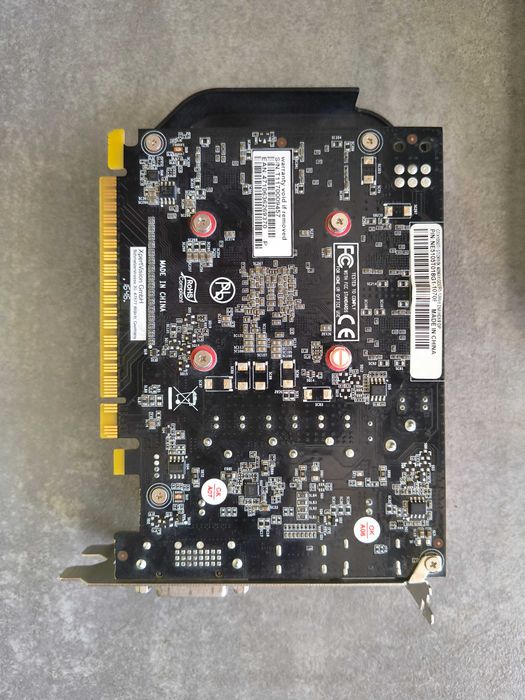 Видео карта Nvidia 1050ti PALIT Single Fan