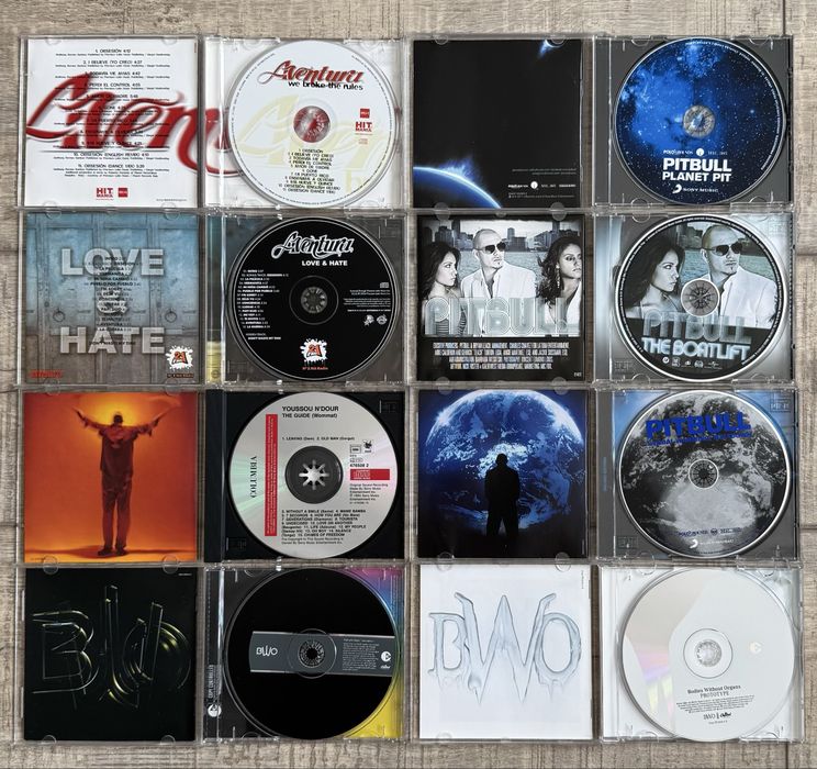 Pachet 15 Eurodance/Raggae/Hip-Hop - Faithless/Aventura/Pitbull/Touche