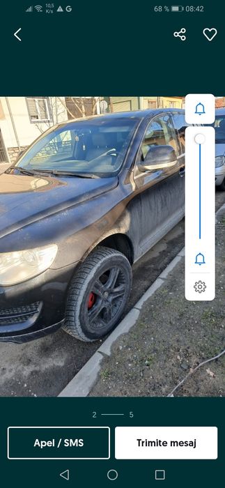 Vand sau schimb touareg 2.5 an 2008