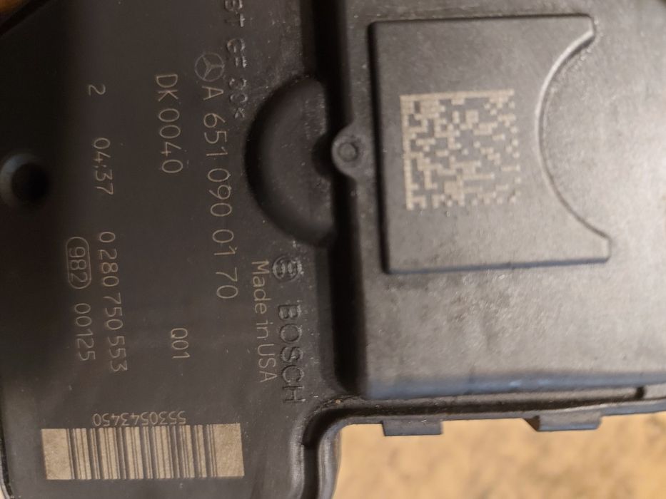 Дросел Мерцедес Ц , Е клас / Mercedes C,  E class OM651