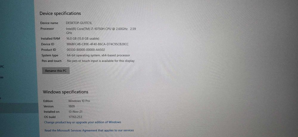 Vand Laptop HP ,cu Exocad 2.3 Matera