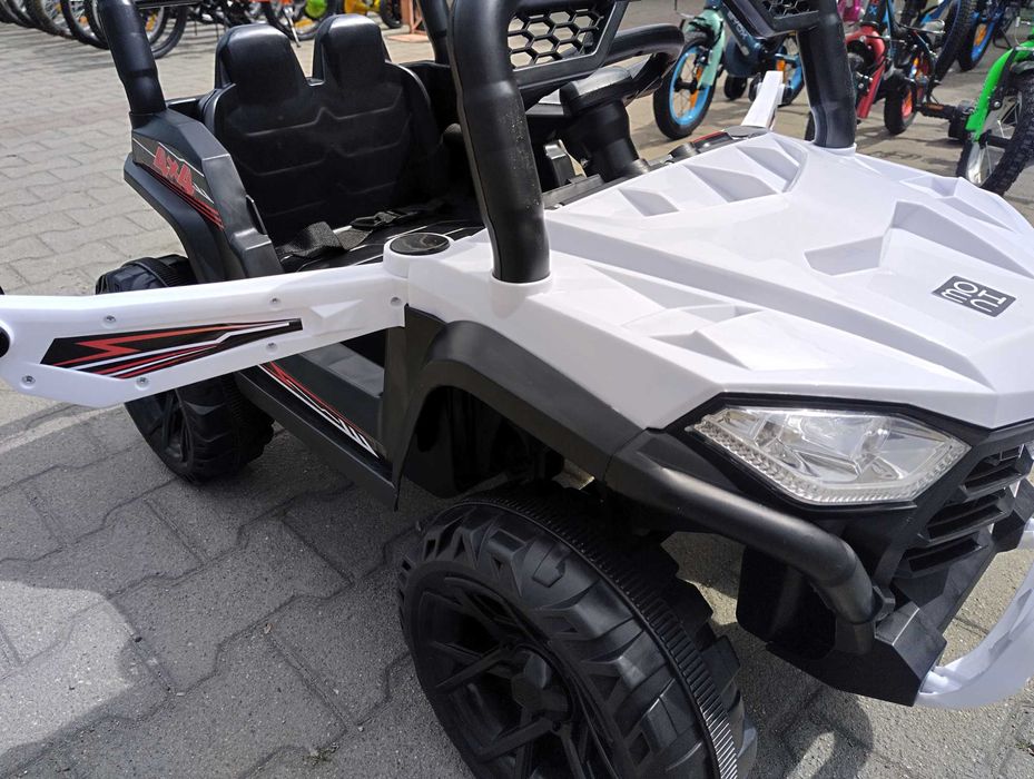 TEXAS акумулаторен джип Fast UTV бял