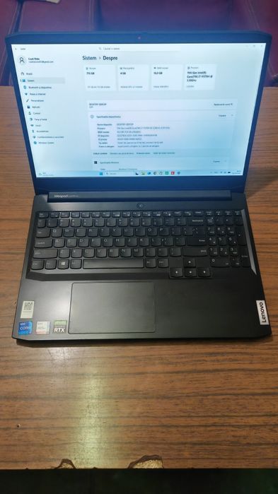 Laptop Lenovo IdeaPad Gaming 3 15IHU6