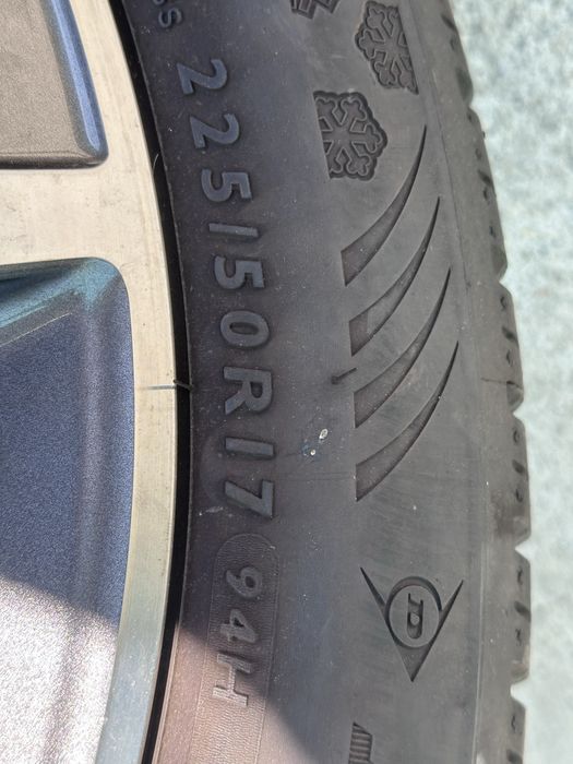 Оригинални джанти MERCEDES/Мерцедес 17 цола с гуми 225/50/17