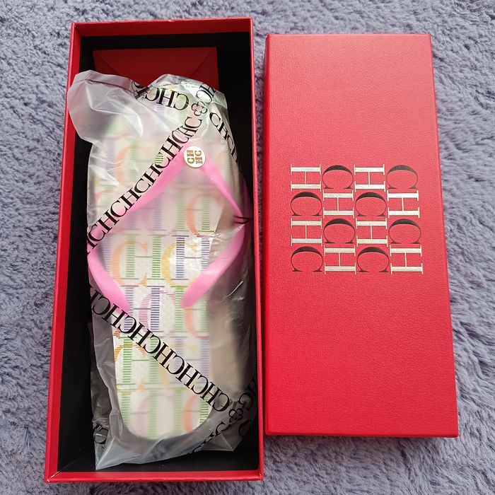 Джапанки CH HC шарени с кутия и етикет