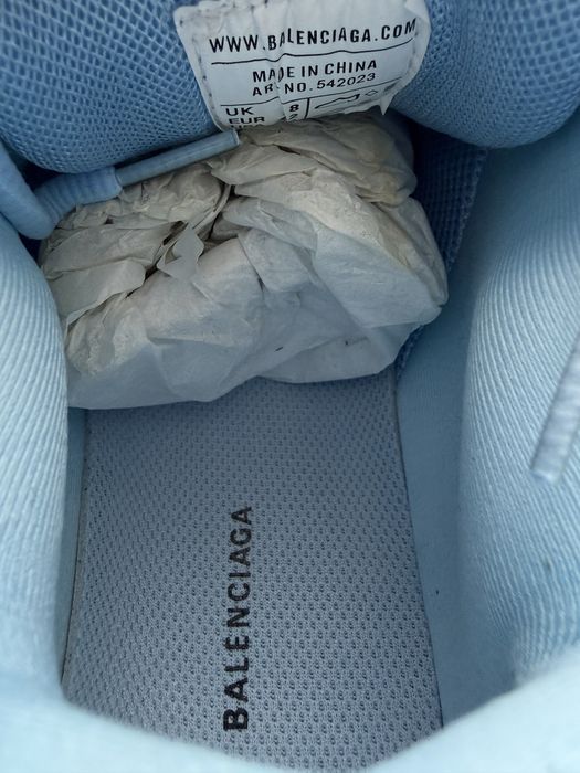 Adidasi Balenciaga Track Baby Blue / Premium / NEW