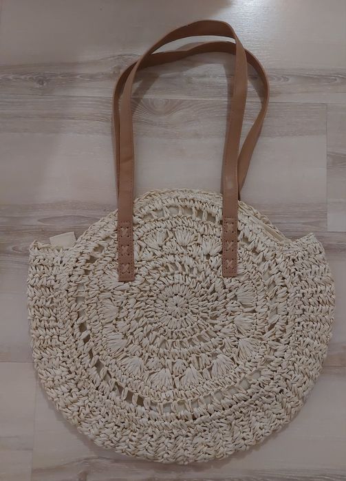 Плетена лятна чанта