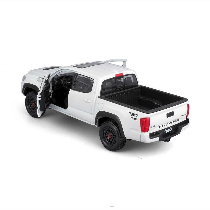Maisto sp edition пикап 2023 toyota tacoma 1:27 бял и черен