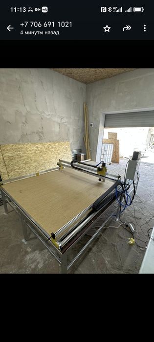 Станок чпу с лазером и гараж.