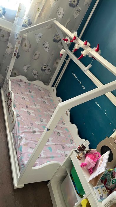 Детско легло къщичка/монтесори 70/140