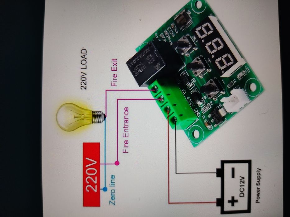 Датчик температуры для инкубатора