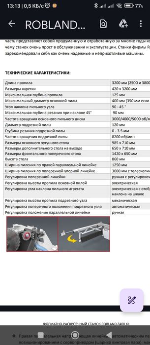 Форматно-раскроечный станок
