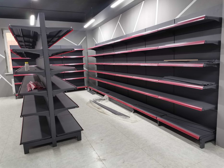 Темир полка Металлический стеллаж в НАЛИЧИИ Стелаж Прилавка Стилаж