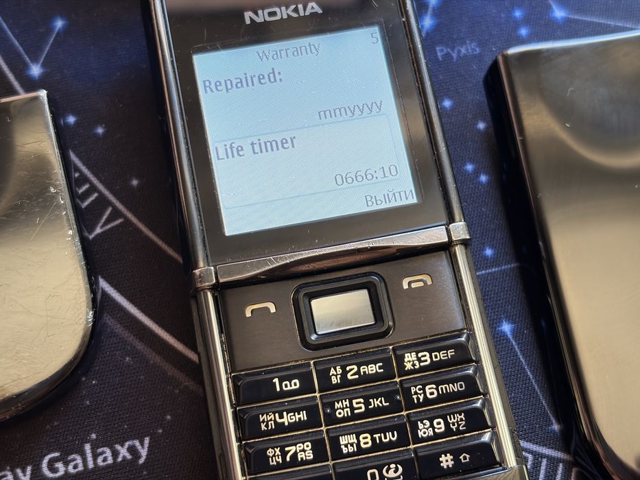 Nokia 8800 Sirocco – черно, 10/10, 100% оригинал