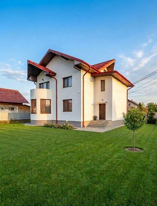 Casă modernă de vânzare în comuna Bulbucata, Giurgiu – teren 1.000 mp