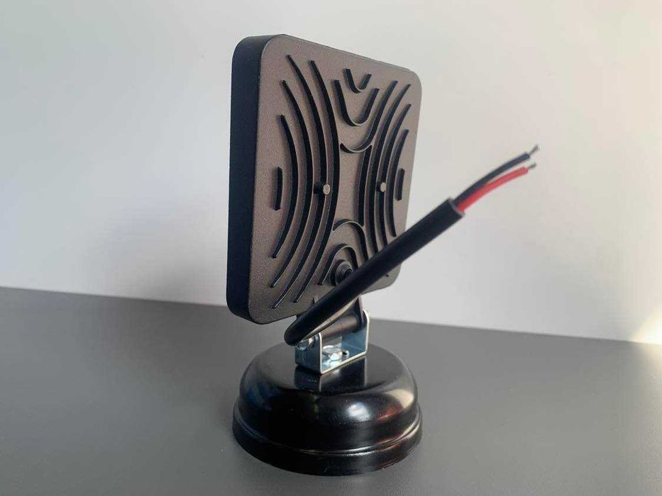 Proiector auto LED 48W patrat, radiator subtire 25mm