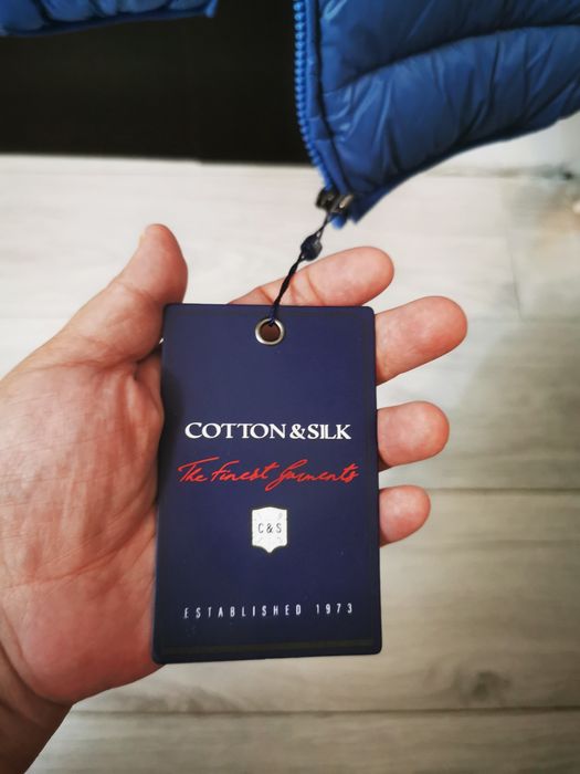 Vestă bărbați Cotton & Silk L