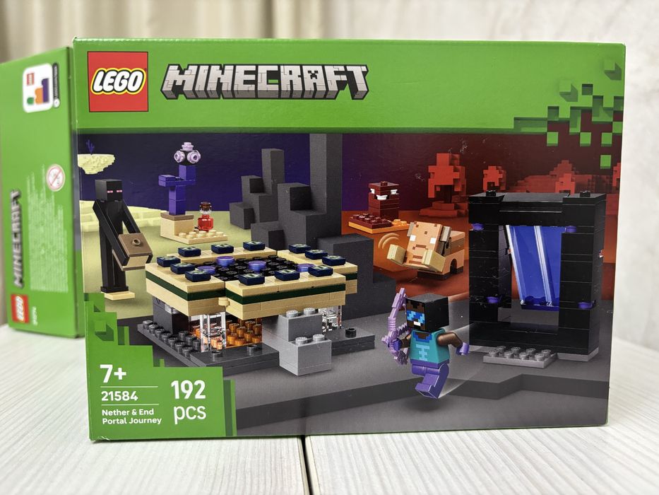 Продам 2 разных вида Лего LEGO Minecraft