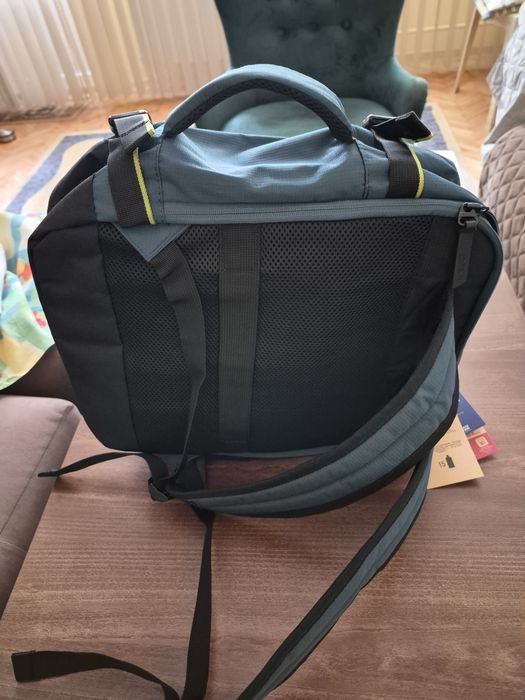 American Tourister Take2cabin Раница размер MS за 15.6" лаптоп Синьо Пристанище