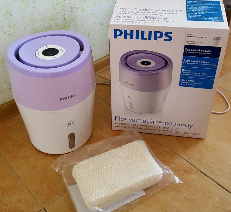 Увлажнитель воздуха Philips с новым фильтром