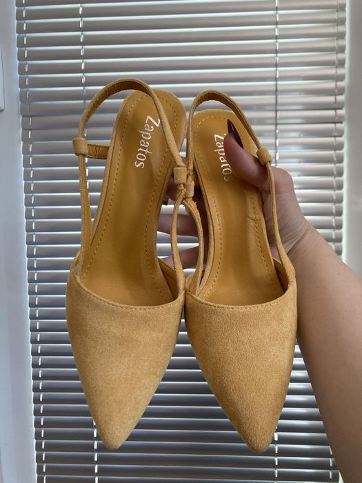 Сандали от еко велур